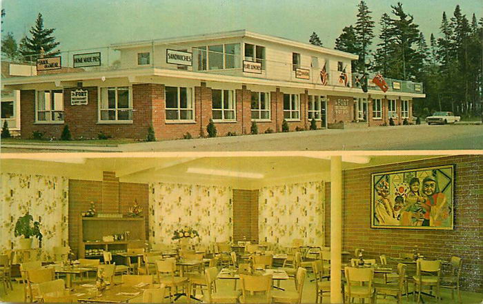 The Fort Restaurant & Gift Shop - Old Postcard